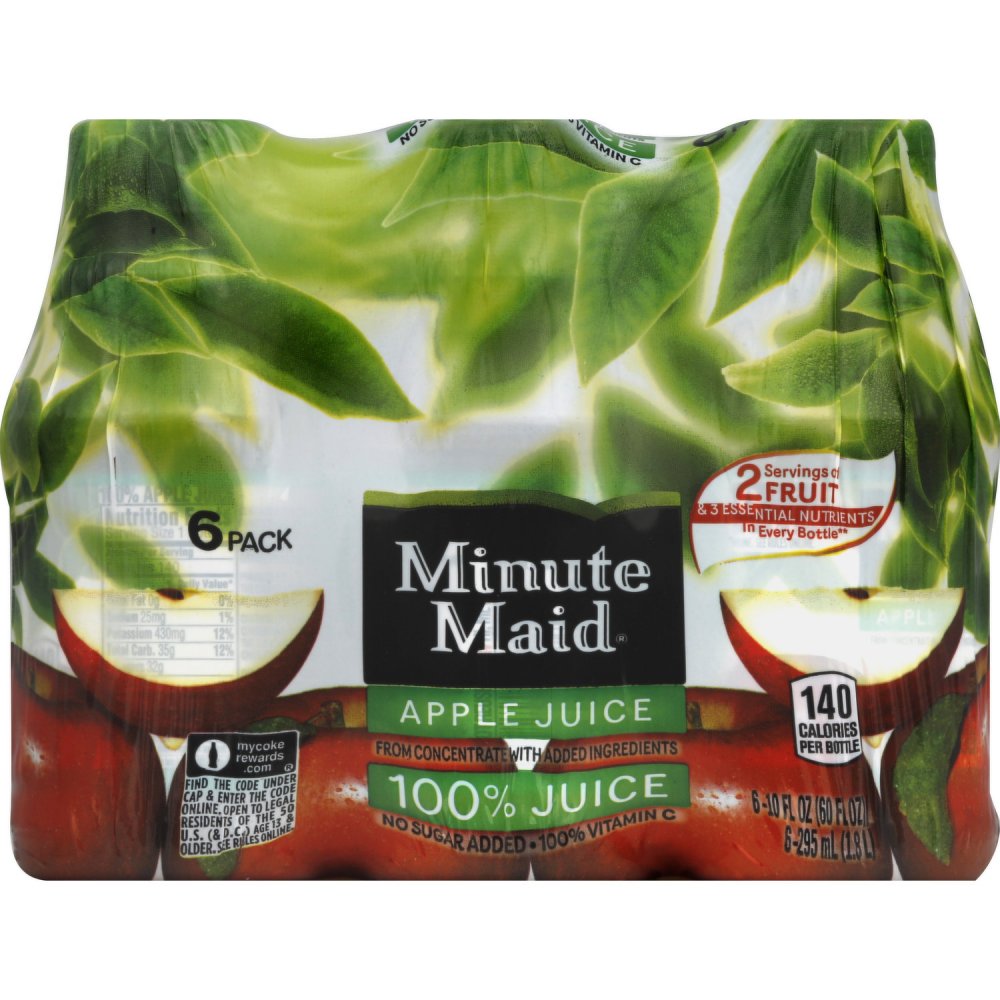 Minute maid apple juice nutrition facts