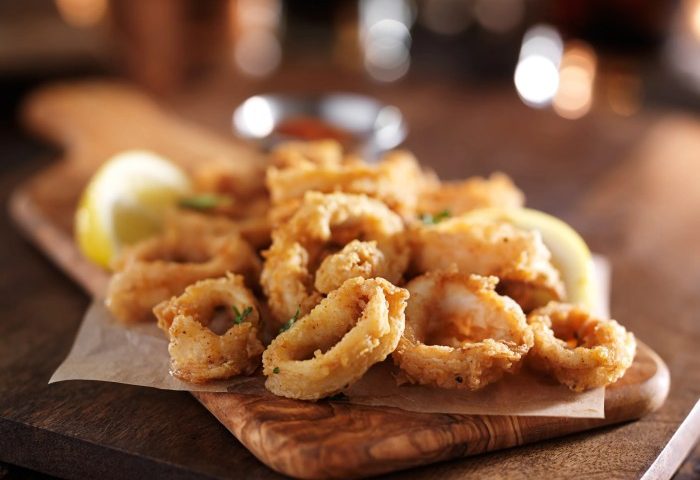 Calamari nutrition facts fried